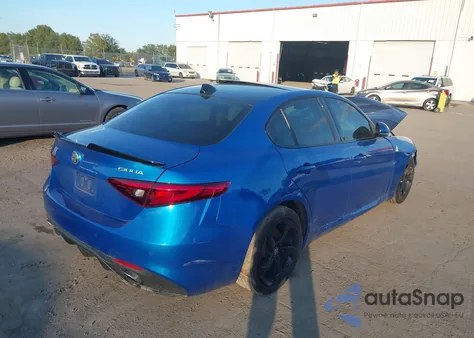 2019 Alfa Romeo Giulia Ti Sport Rwd from USA, damaged, VIN ZARFAMBN9K7607618